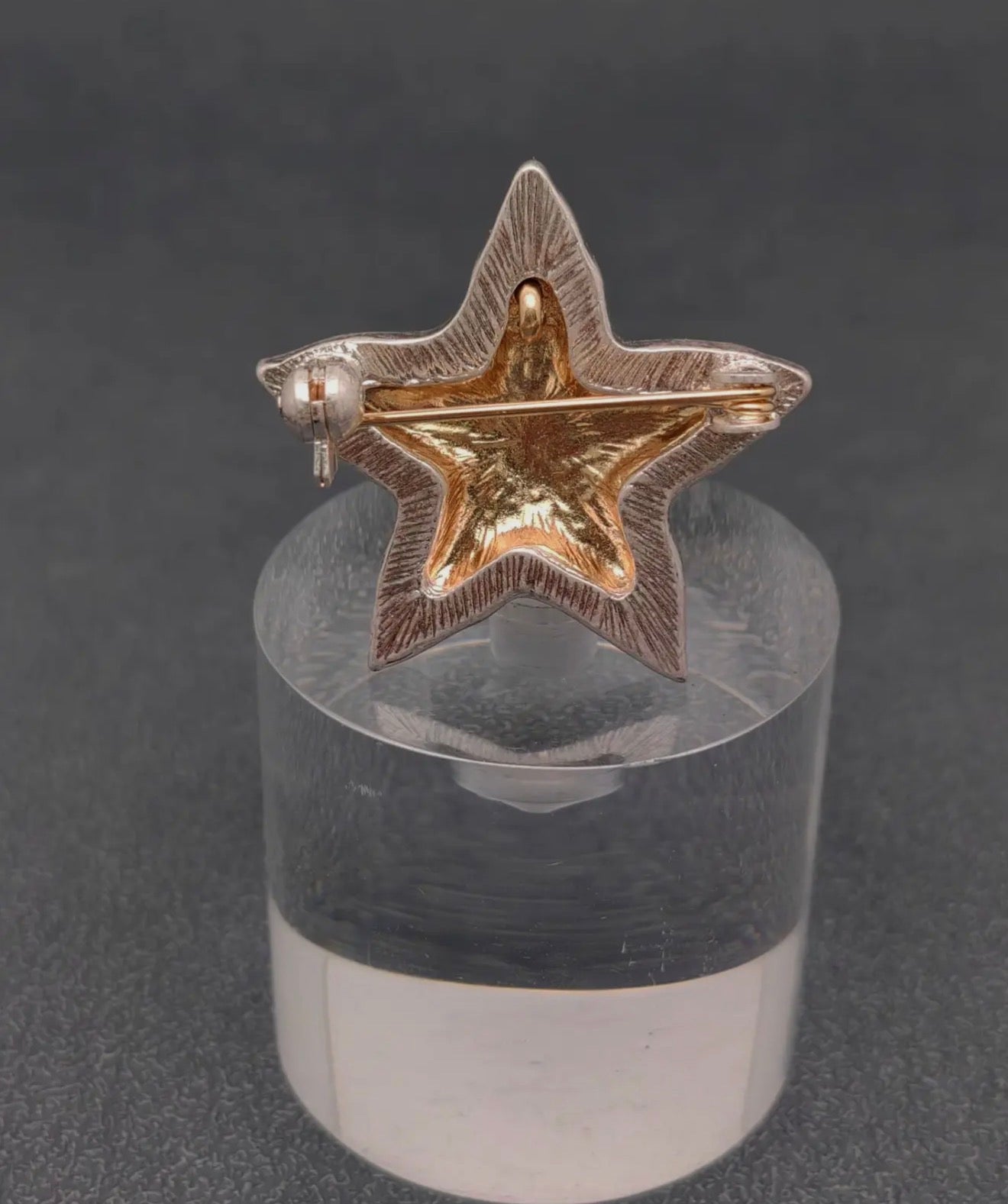 Celestial Glow Star Brooch