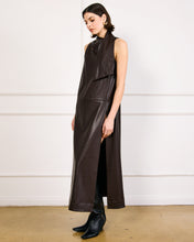 Load image into Gallery viewer, The Maddox Luxe Faux Leather Maxi Dress