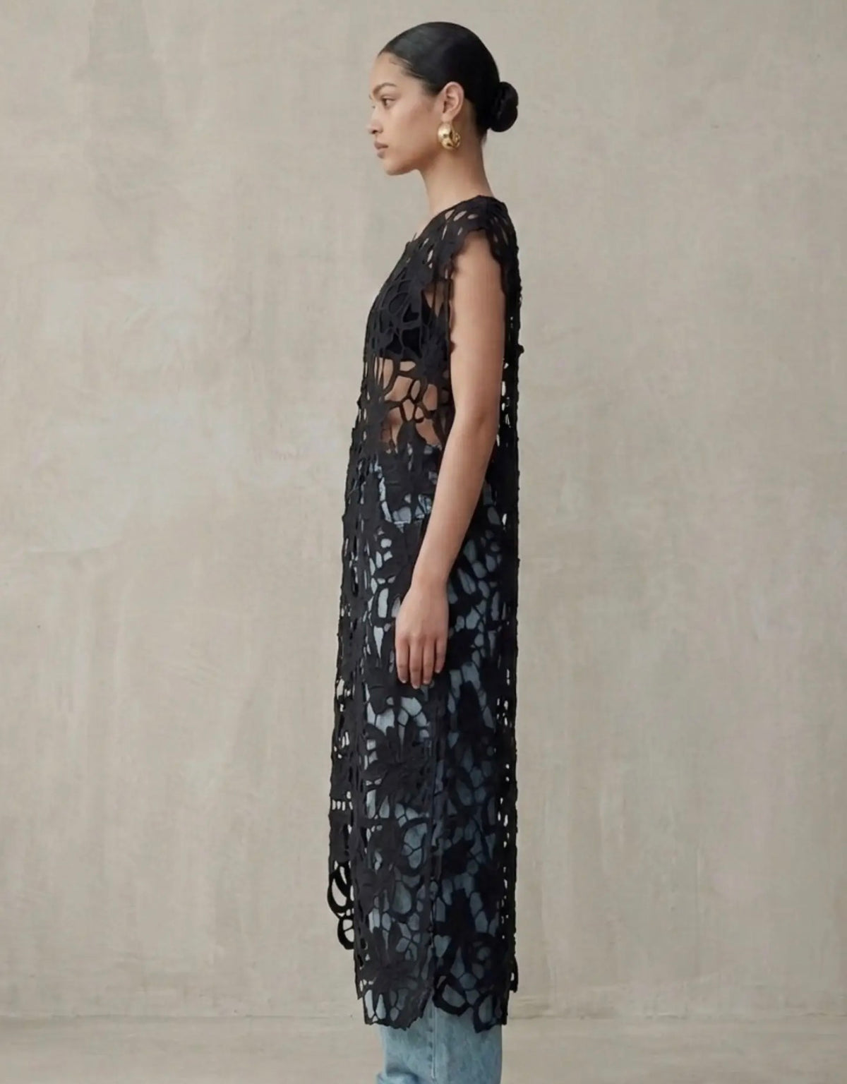 *PRE ORDER* Midnight Garden Lace Tunic