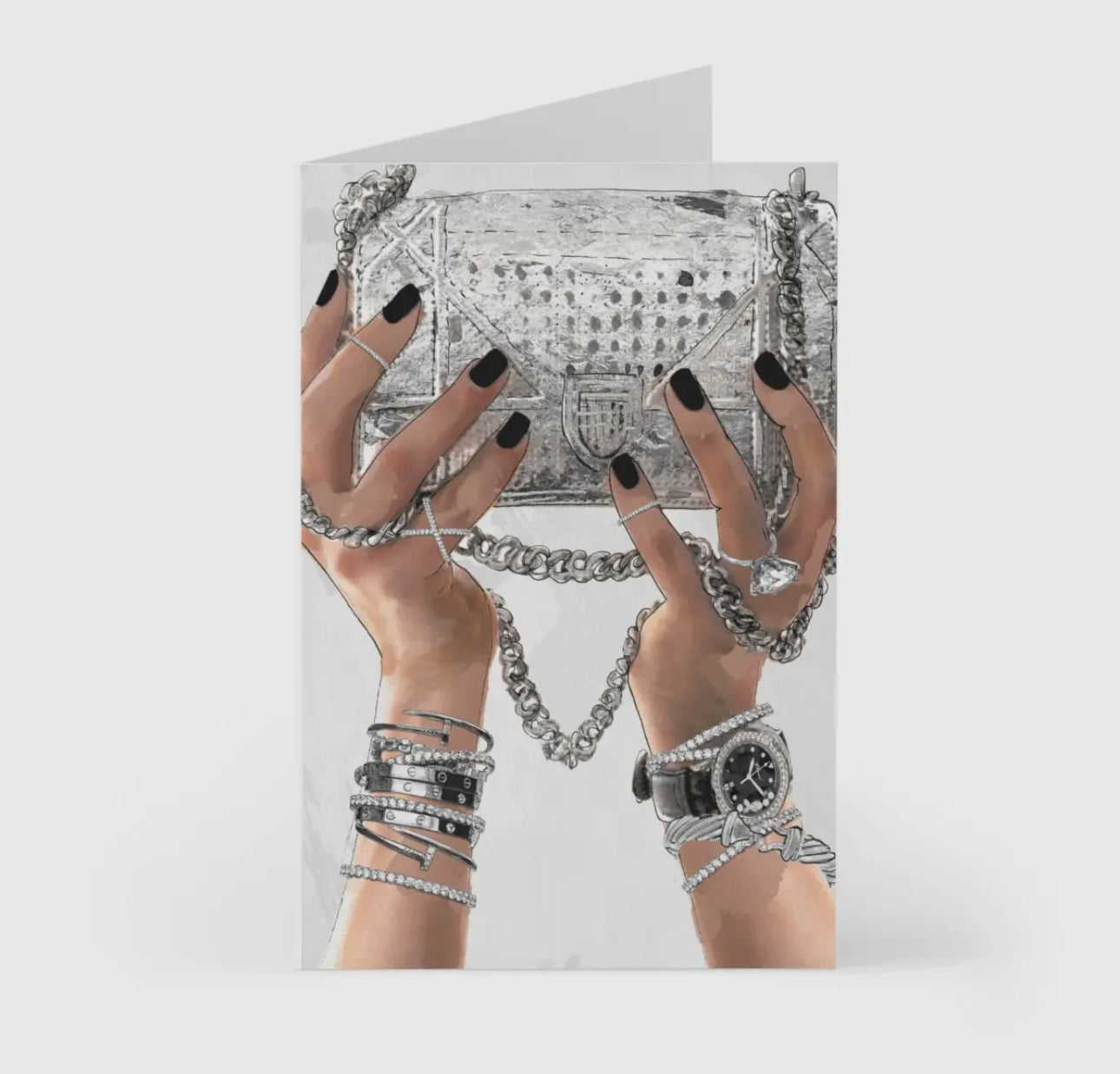 Hey Fancy Greeting Card