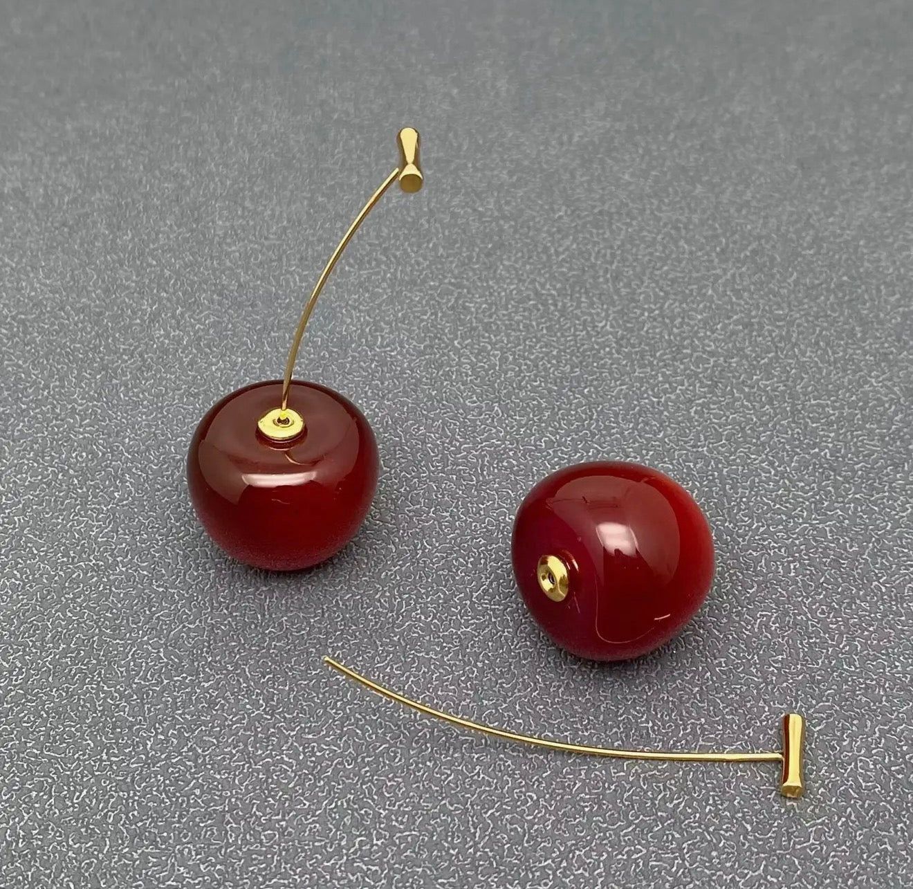 Sweet Temptation Cherry Drop Earrings