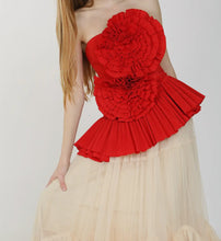 Load image into Gallery viewer, Flamenco Ruffle Bloom Blouse