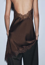 Load image into Gallery viewer, Midnight Muse Lace Dress