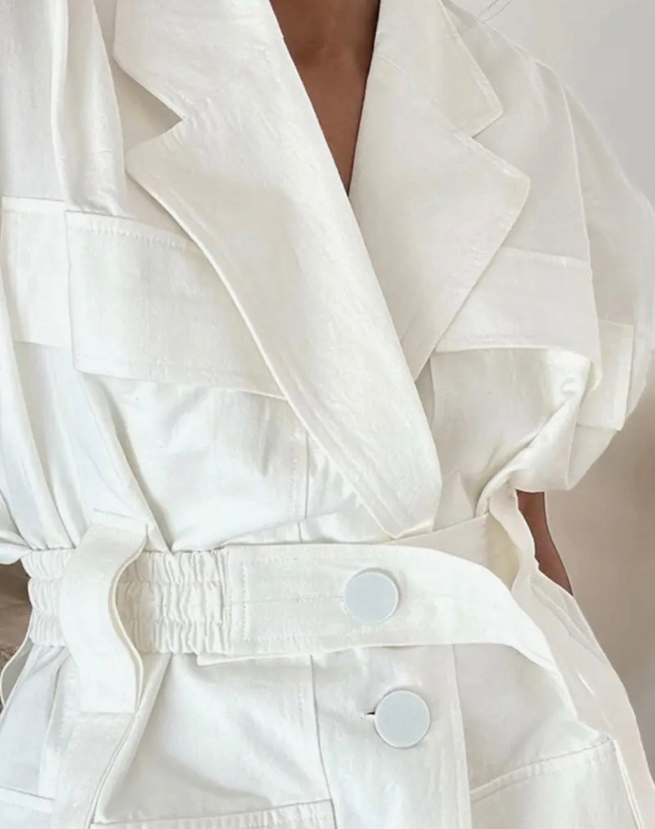 The Modern Muse Belted Utility Vest