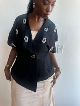 Load image into Gallery viewer, Embellished Wrap Jacket