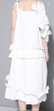 Load image into Gallery viewer, Ruffle Cotton Summer Dress
