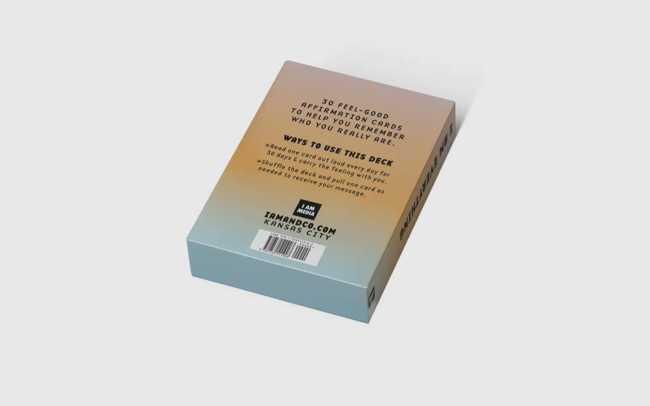 Yes I Am Everything Affirmation cards