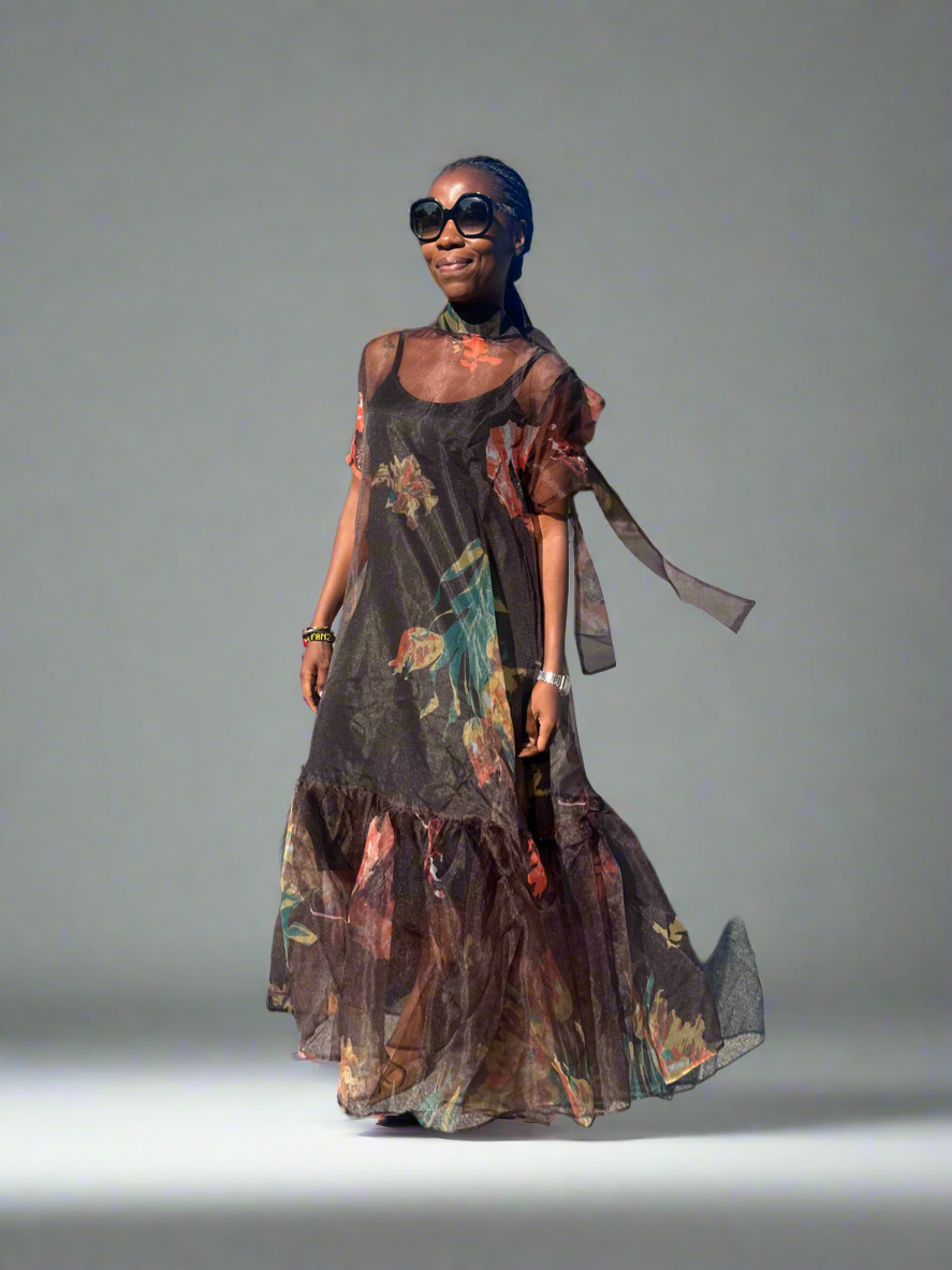 The Calluna Sheer Maxi Dress