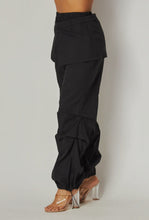 Load image into Gallery viewer, Parachute Cargo Pant w skirt
