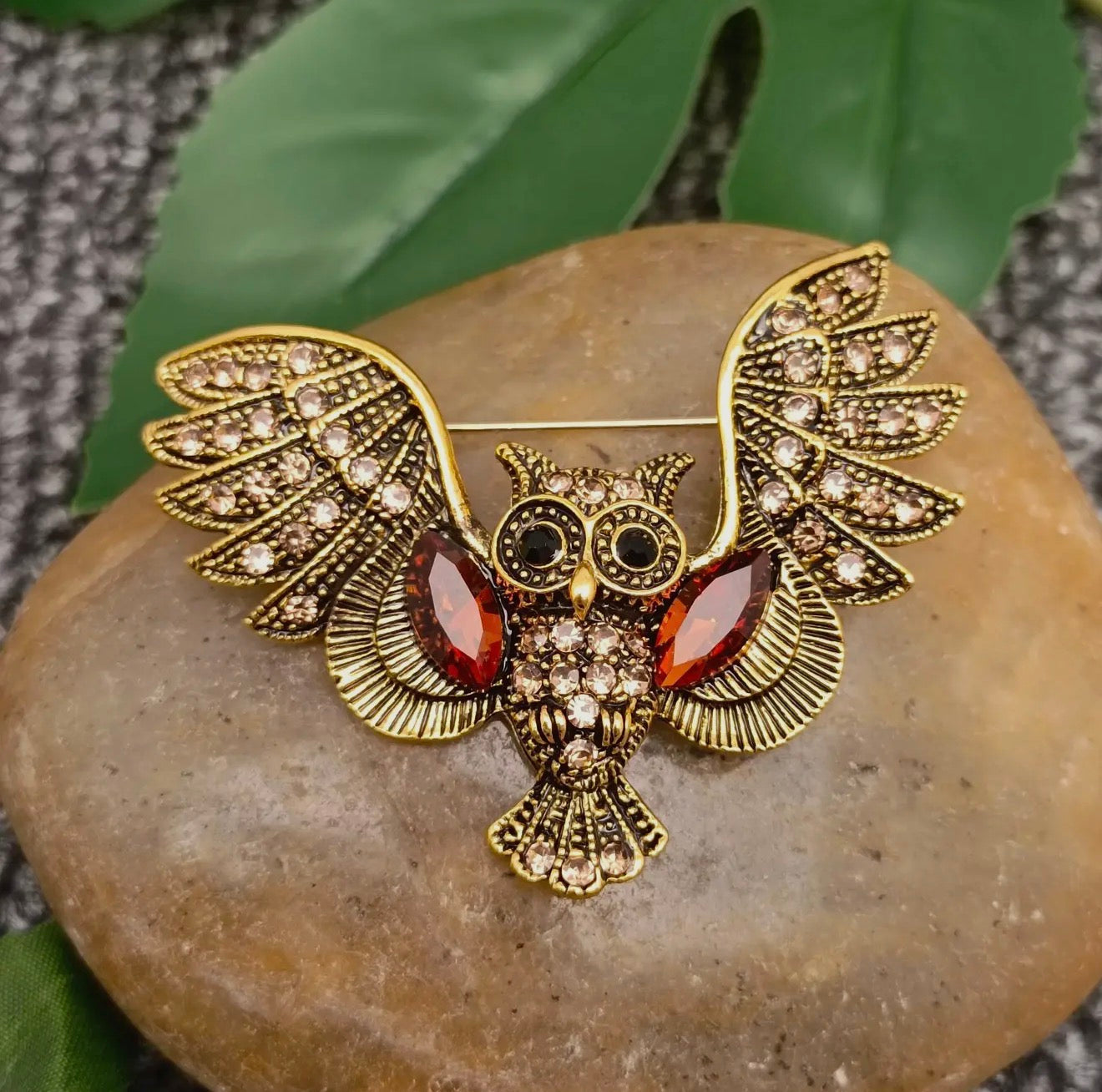 Wise Wings Brooch
