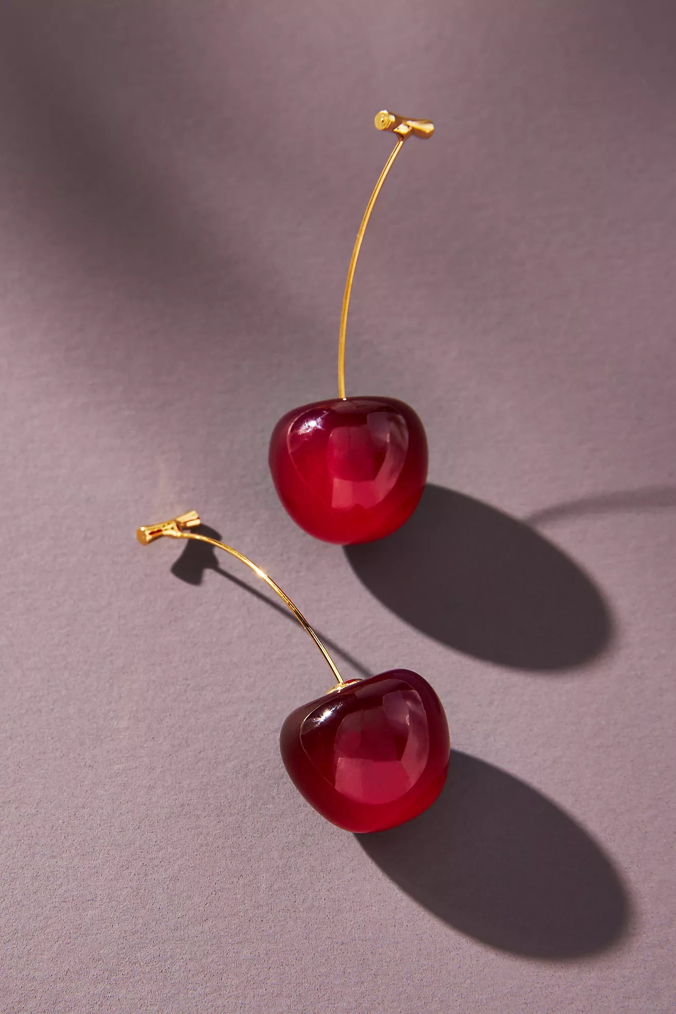 Sweet Temptation Cherry Drop Earrings