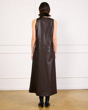 Load image into Gallery viewer, The Maddox Luxe Faux Leather Maxi Dress
