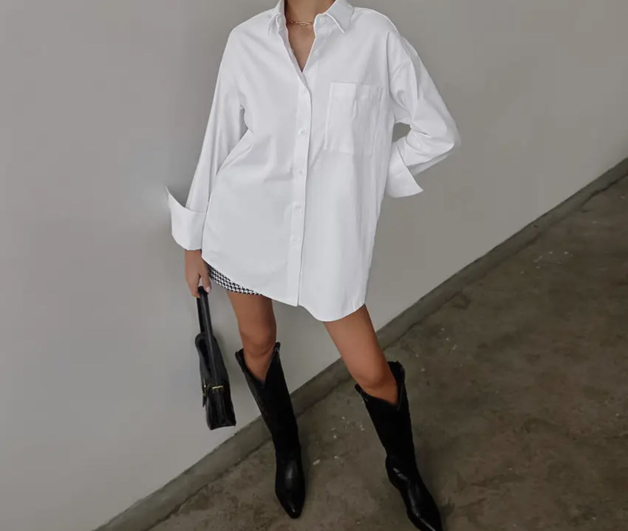 Boyfriend White Shirt