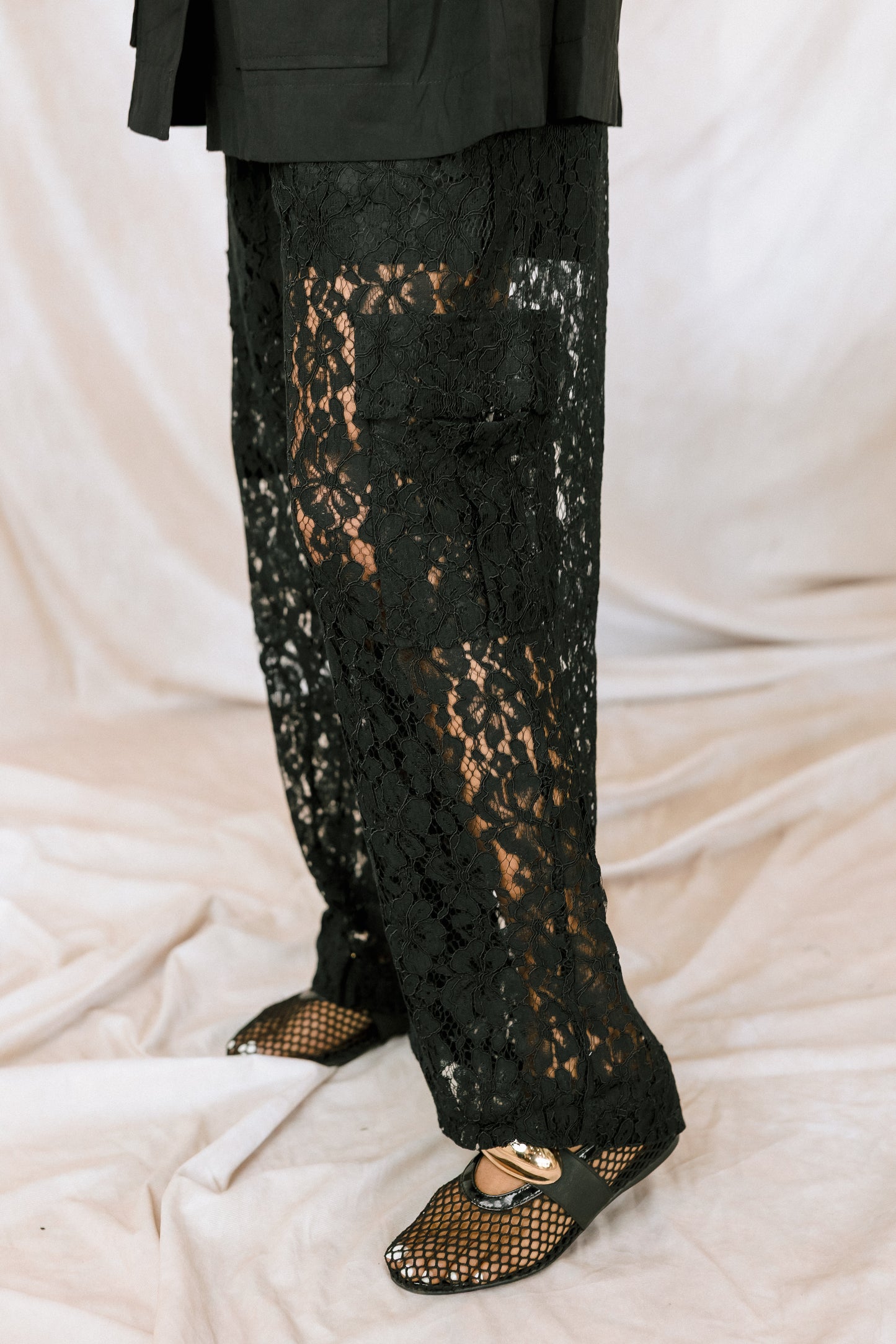 Lace Luxe Utility Pant