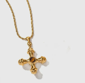 Gloria Cross Necklace