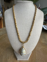 Load image into Gallery viewer, Vintage Golden Egg necklace
