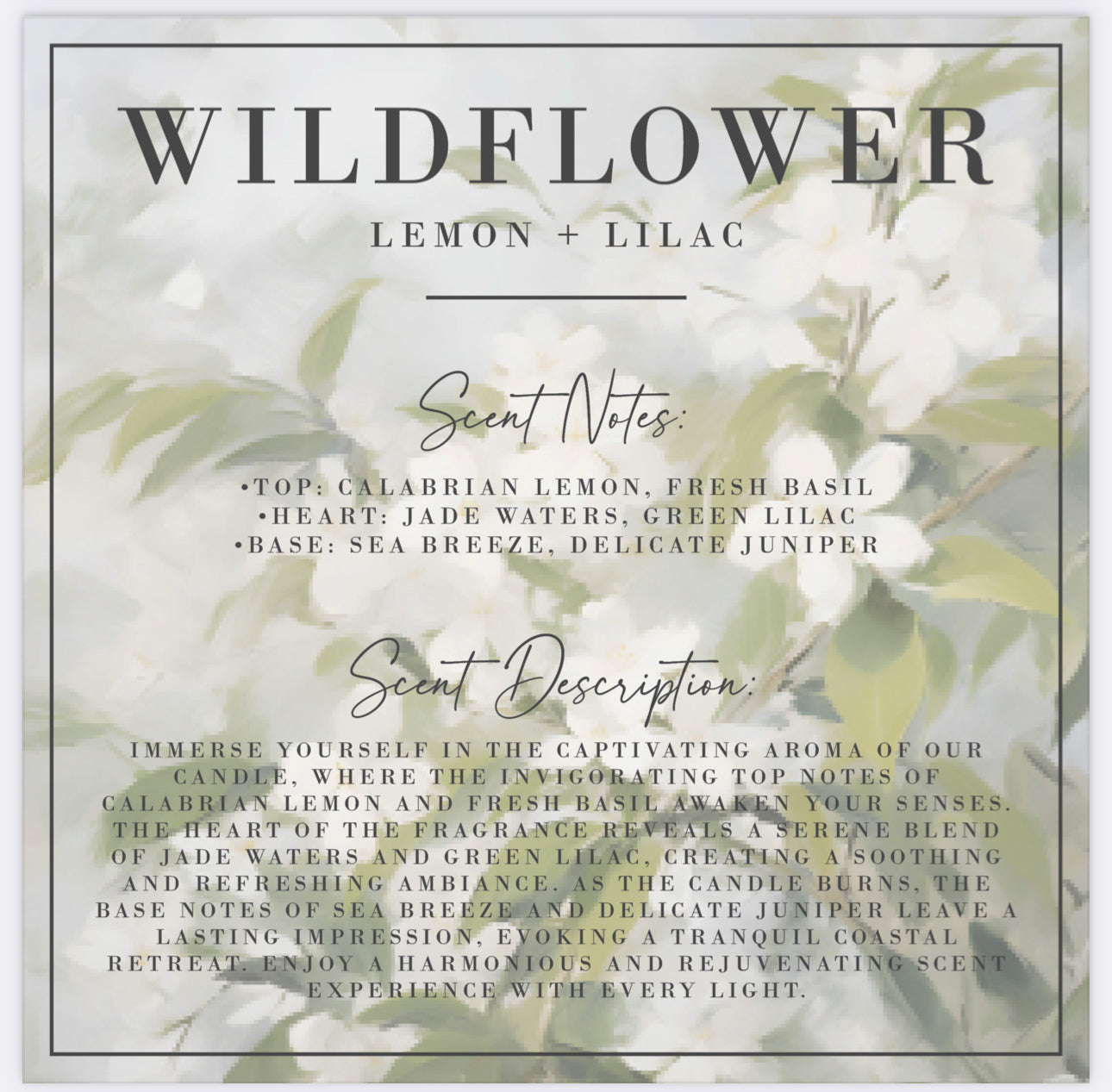 Luxury Hand-Poured Candle