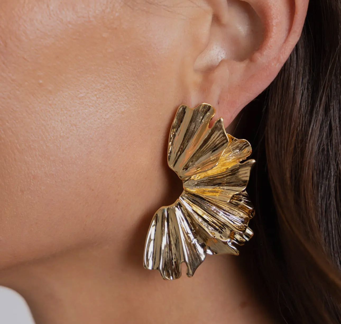 Vintage Fan earrings