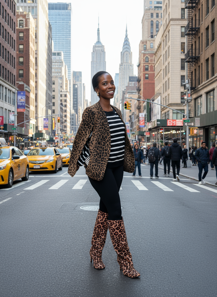 Fierce & Fearless Cape Blazer