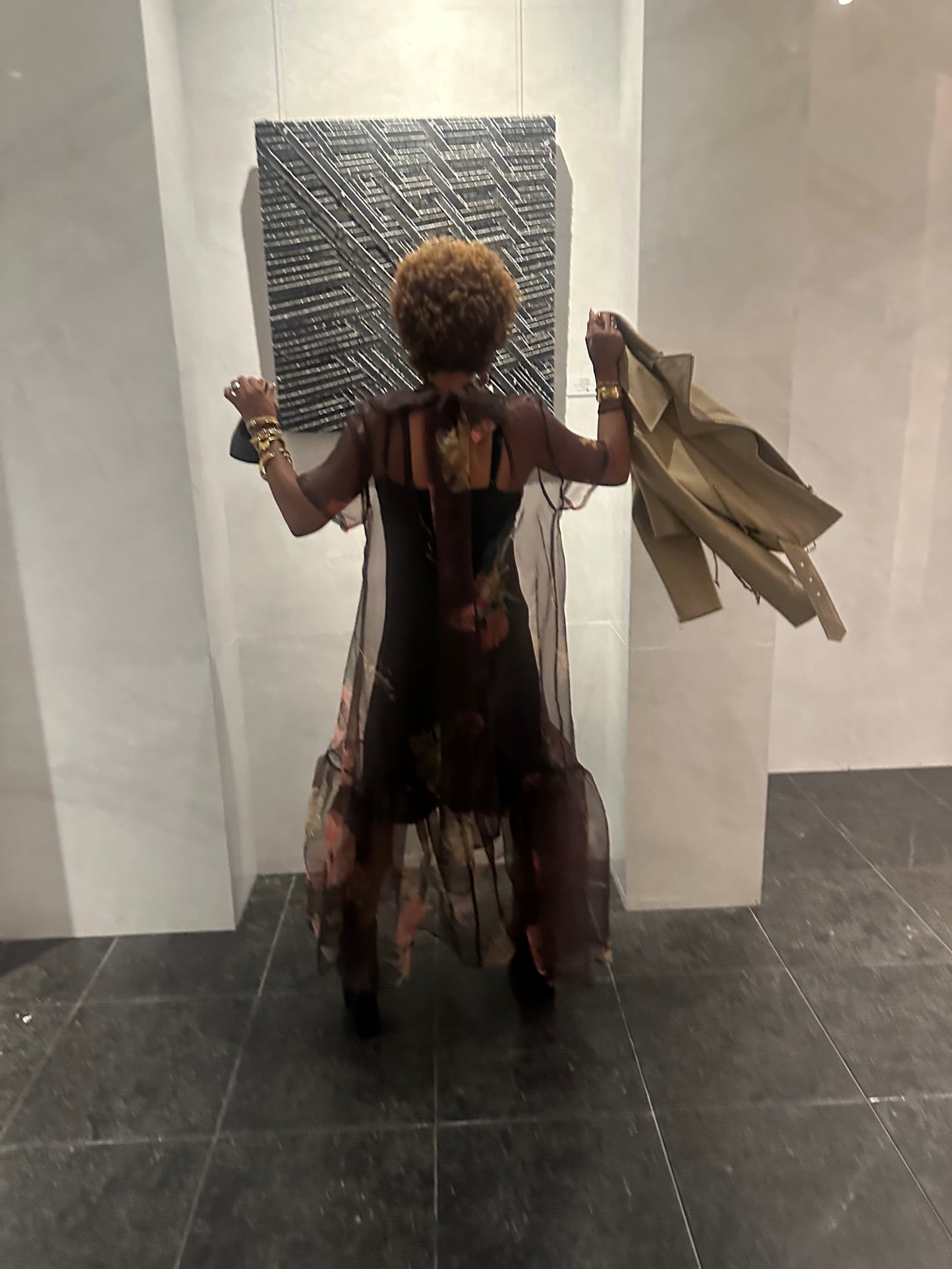 The Calluna Sheer Maxi Dress