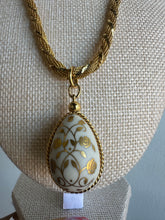 Load image into Gallery viewer, Vintage Golden Egg necklace
