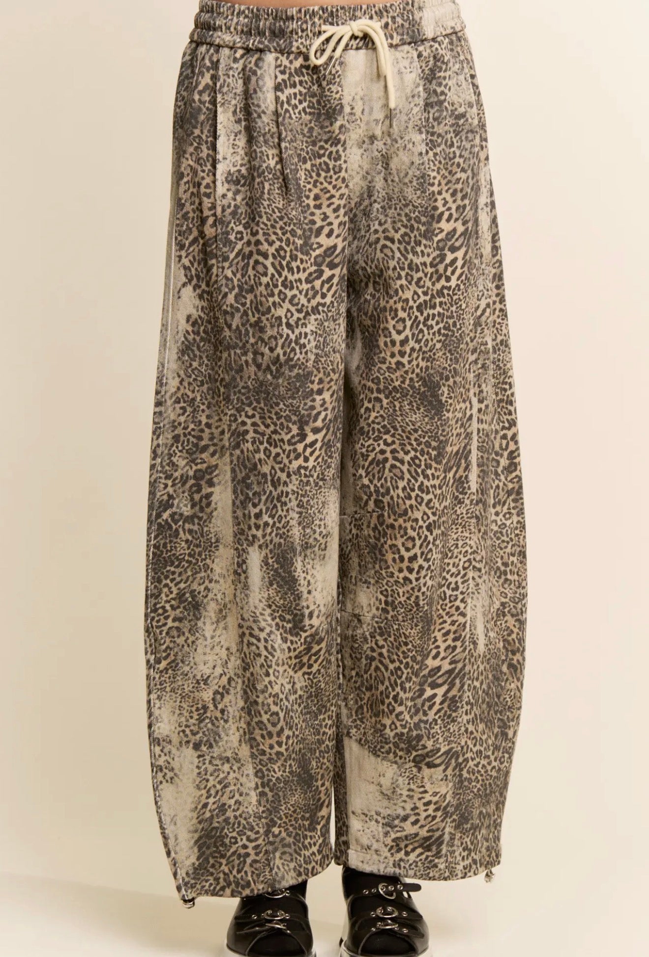 Wild Instinct Balloon Denim Pant