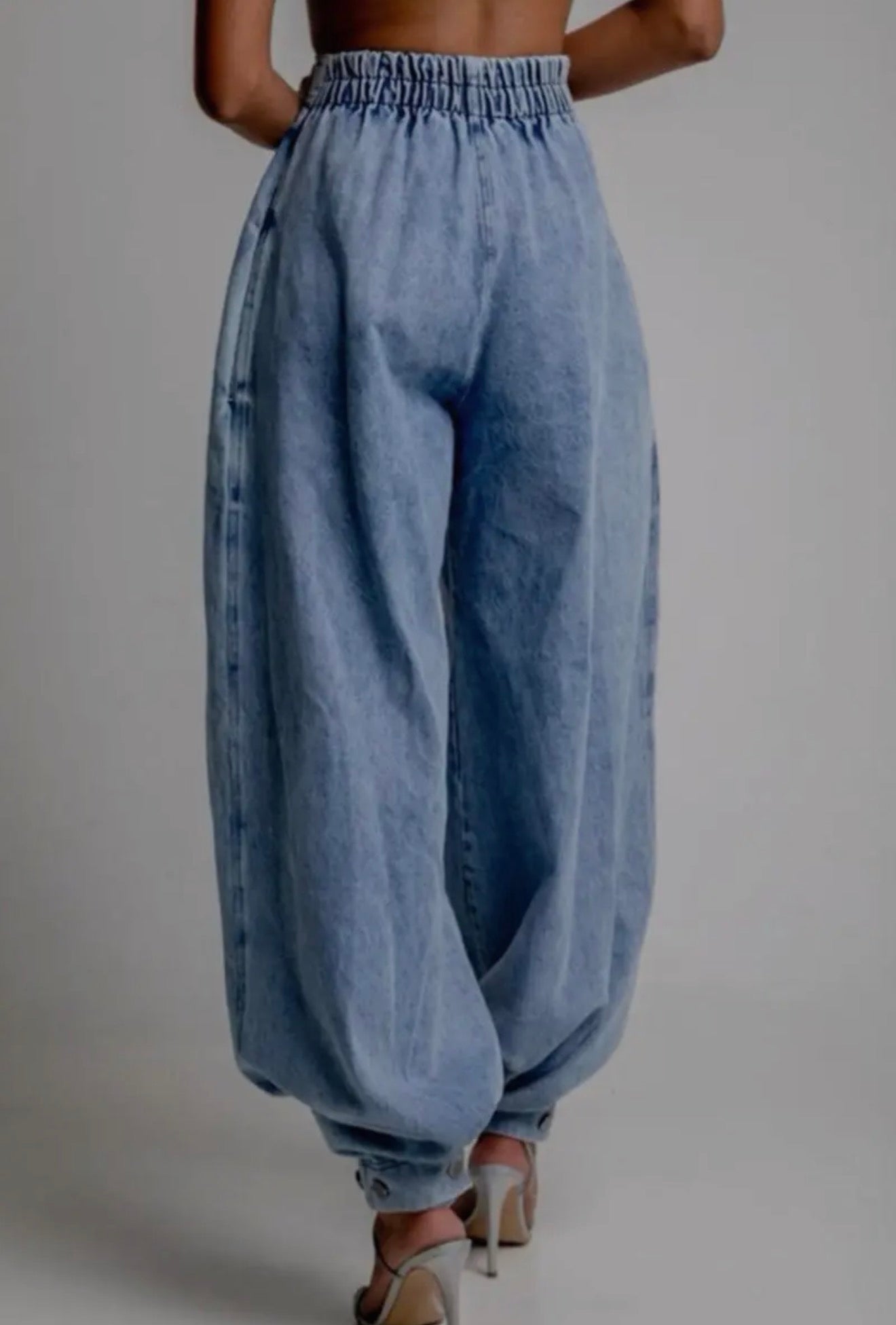 The Blue Jean Bubble Pant