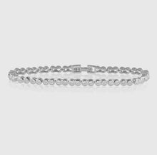 Load image into Gallery viewer, Bezel Tennis Bracelet
