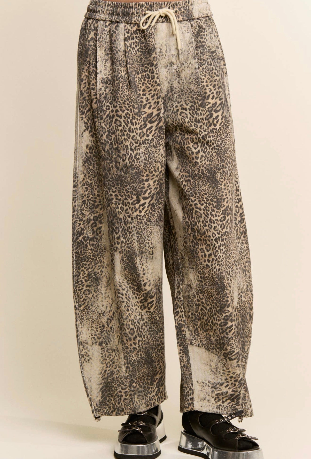 Wild Instinct Balloon Denim Pant