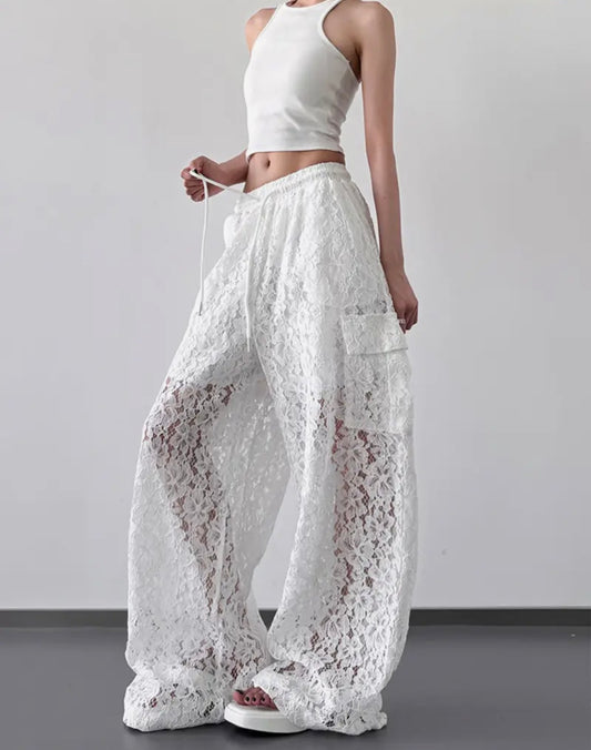 Lace Luxe Utility Pant PETITE