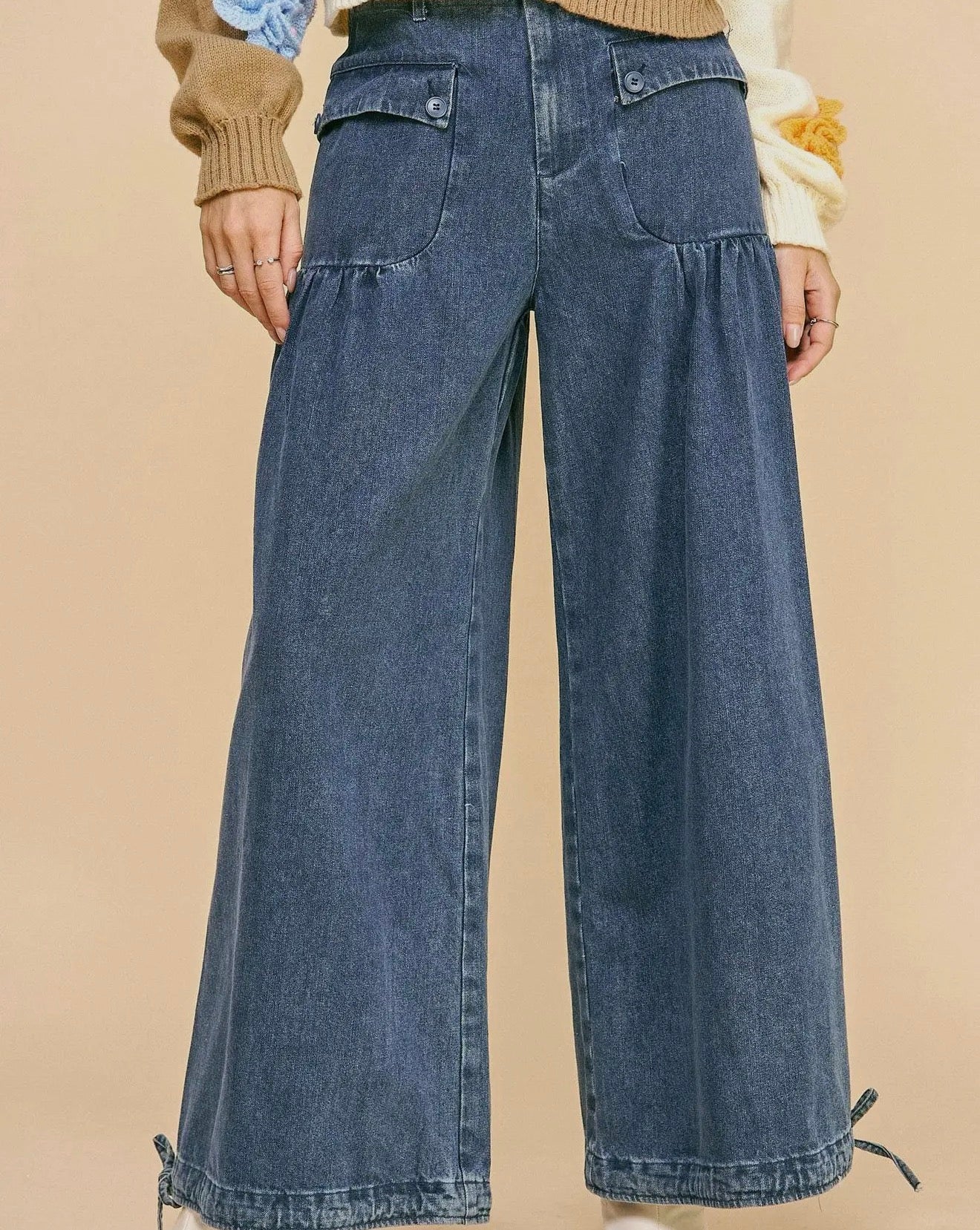 The “Ease & Flow” Wide-Leg Denim