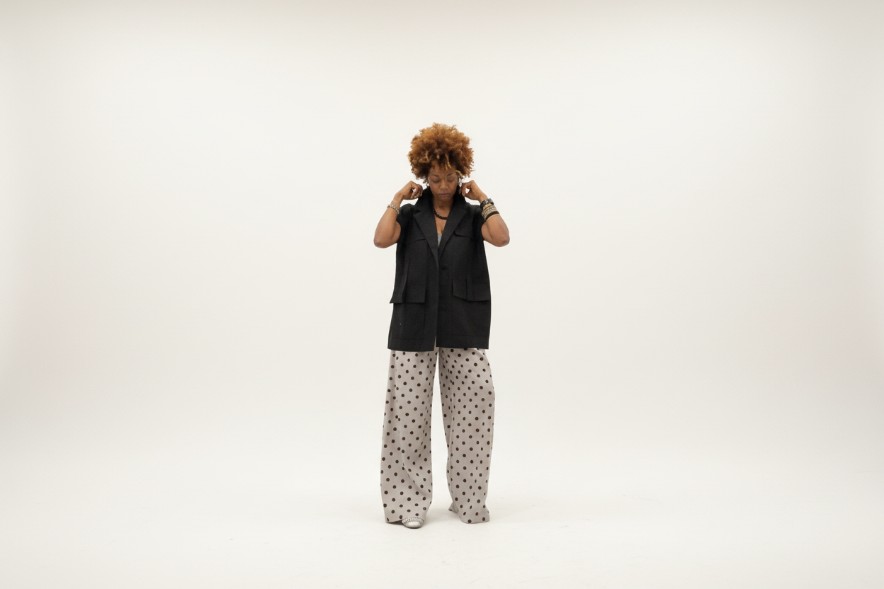 The Modern Muse Belted Utility Vest