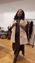 Load and play video in Gallery viewer, The Cozy Couture Cable Faux Fur Vest
