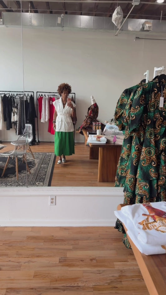 The Modern Muse Belted Utility Vest