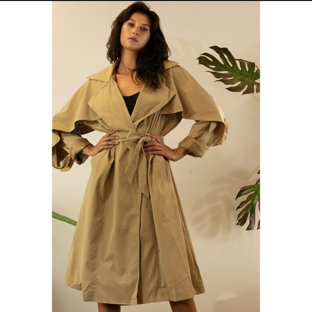 Flutterby Trench Coat